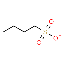 ChemSpider 2D Image | 1-Butanesulfonate | C4H9O3S