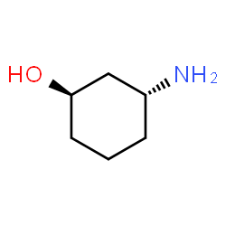 ChemSpider 2D Image | (1R,3R)-3-Aminocyclohexanol | C6H13NO