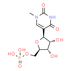 ChemSpider 2D Image | N(1)-methylpseudouridine 5'-monophosphate | C10H15N2O9P