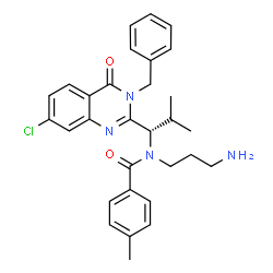 ChemSpider 2D Image | ent-Ispinesib | C30H33ClN4O2