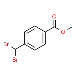ChemSpider 2D Image | Methyl 4-(dibromomethyl)benzoate | C9H8Br2O2
