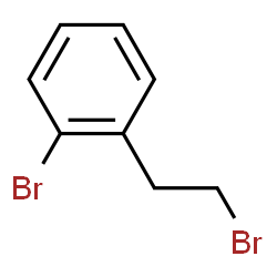 ChemSpider 2D Image | 1-Bromo-2-(2-bromoethyl)benzene | C8H8Br2