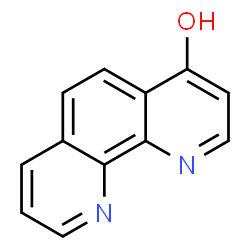 ChemSpider 2D Image | 1,10-Phenanthrolin-4-ol | C12H8N2O