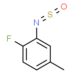 ChemSpider 2D Image | 1-Fluoro-4-methyl-2-(sulfinylamino)benzene | C7H6FNOS
