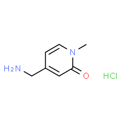 ChemSpider 2D Image | 4-(Aminomethyl)-1-methyl-2(1H)-pyridinone hydrochloride (1:1) | C7H11ClN2O