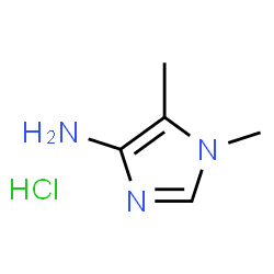 ChemSpider 2D Image | 1,5-dimethyl-1H-imidazol-4-amine hydrochloride | C5H10ClN3