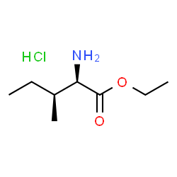 ChemSpider 2D Image | Ethyl D-alloisoleucinate hydrochloride | C8H18ClNO2