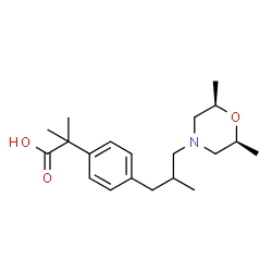 ChemSpider 2D Image | Fenpropimorphic acid | C20H31NO3