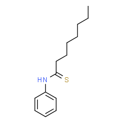 ChemSpider 2D Image | N-Phenyloctanethioamide | C14H21NS