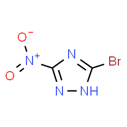 ChemSpider 2D Image | 5-BROMO-3-NITRO-1,2,4-TRIAZOLE | C2HBrN4O2