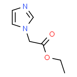 ChemSpider 2D Image | Ethyl 1H-imidazol-1-ylacetate | C7H10N2O2