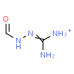 ChemSpider 2D Image | Amino(formylhydrazono)methanaminium | C2H7N4O