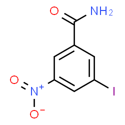 ChemSpider 2D Image | 3-Iodo-5-nitrobenzamide | C7H5IN2O3