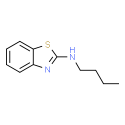 ChemSpider 2D Image | Benzothiazol-2-yl-butyl-amine | C11H14N2S