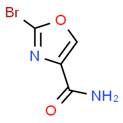 ChemSpider 2D Image | 2-Bromooxazole-4-carboxamide | C4H3BrN2O2