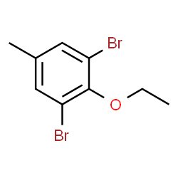 ChemSpider 2D Image | 1,3-Dibromo-2-ethoxy-5-methylbenzene | C9H10Br2O