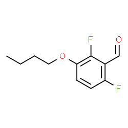 ChemSpider 2D Image | 3-Butoxy-2,6-difluorobenzaldehyde | C11H12F2O2