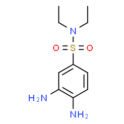 ChemSpider 2D Image | 3,4-Diamino-N,N-diethylbenzenesulfonamide | C10H17N3O2S