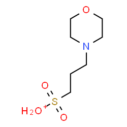ChemSpider 2D Image | {[3-(4-Morpholinyl)propyl]sulfonyl}oxonium | C7H16NO4S