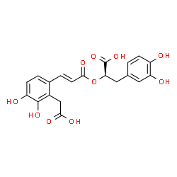 ChemSpider 2D Image | Salvianolic acid D | C20H18O10