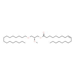 ChemSpider 2D Image | 1-palmityl-2-methyl-3-oleoyl-sn-glycerol | C38H74O4