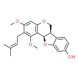 ChemSpider 2D Image | kanzonol P | C22H24O5