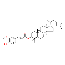 ChemSpider 2D Image | 3-O-feruloylcycloartenol | C40H58O4
