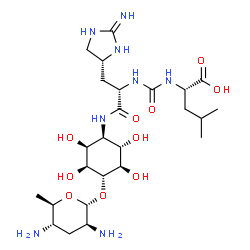 ChemSpider 2D Image | Minosaminomycin | C25H46N8O10