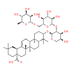 ChemSpider 2D Image | Akeboside Ste | C47H76O16