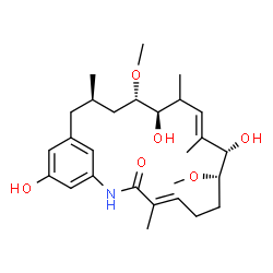 ChemSpider 2D Image | Progeldanamycin | C27H41NO6