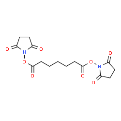 ChemSpider 2D Image | BIS(2,5-DIOXOPYRROLIDIN-1-YL) HEPTANEDIOATE | C15H18N2O8