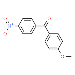 ChemSpider 2D Image | (4-Methoxyphenyl)(4-nitrophenyl)methanone | C14H11NO4