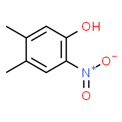 ChemSpider 2D Image | 4,5-Dimethyl-2-nitrophenol | C8H9NO3