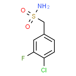 ChemSpider 2D Image | (4-chloro-3-fluorophenyl)methanesulfonamide | C7H7ClFNO2S