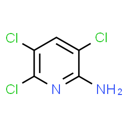 ChemSpider 2D Image | 3,5,6-Trichloro-2-pyridinamine | C5H3Cl3N2