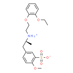 ChemSpider 2D Image | Tamsulosin Sulfonic Acid | C20H27NO6S