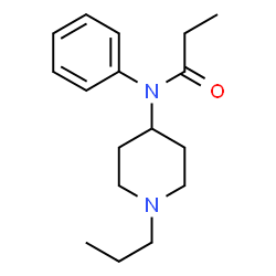 ChemSpider 2D Image | N-Phenyl-N-(1-propyl-4-piperidinyl)propanamide | C17H26N2O