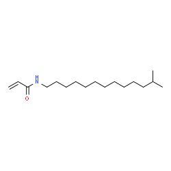 ChemSpider 2D Image | N-(12-Methyltridecyl)acrylamide | C17H33NO