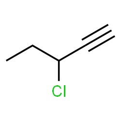 ChemSpider 2D Image | 3-Chloro-1-pentyne | C5H7Cl