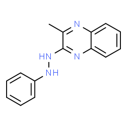 ChemSpider 2D Image | 2-Methyl-3-(2-phenylhydrazino)quinoxaline | C15H14N4
