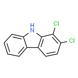 ChemSpider 2D Image | DICHLORO-9H-CARBAZOLE | C12H7Cl2N
