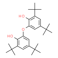 ChemSpider 2D Image | 2,2'-Oxybis[4,6-bis(2-methyl-2-propanyl)phenol] | C28H42O3