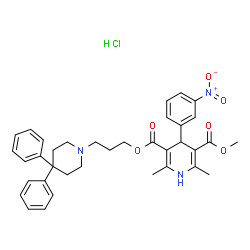 ChemSpider 2D Image | Niguldipine hydrochloride | C36H40ClN3O6