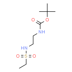 ChemSpider 2D Image | 2-Methyl-2-propanyl {2-[(ethylsulfonyl)amino]ethyl}carbamate | C9H20N2O4S