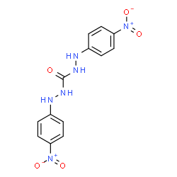 ChemSpider 2D Image | 1,5-BIS(4-NITROPHENYL)CARBOHYDRAZIDE | C13H12N6O5