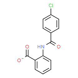 ChemSpider 2D Image | 2-[(4-Chlorobenzoyl)amino]benzoate | C14H9ClNO3