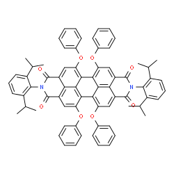 ChemSpider 2D Image | perylene red | C72H58N2O8