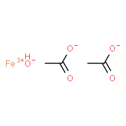 ChemSpider 2D Image | basicferric acetate | C4H7FeO5