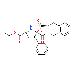 ChemSpider 2D Image | EPI-CARBOXY EPI-ETHOXYCARBONYL QUINAPRIL | C25H30N2O5
