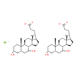 ChemSpider 2D Image | CHENODIOL MAGNESIUM | C48H78MgO8